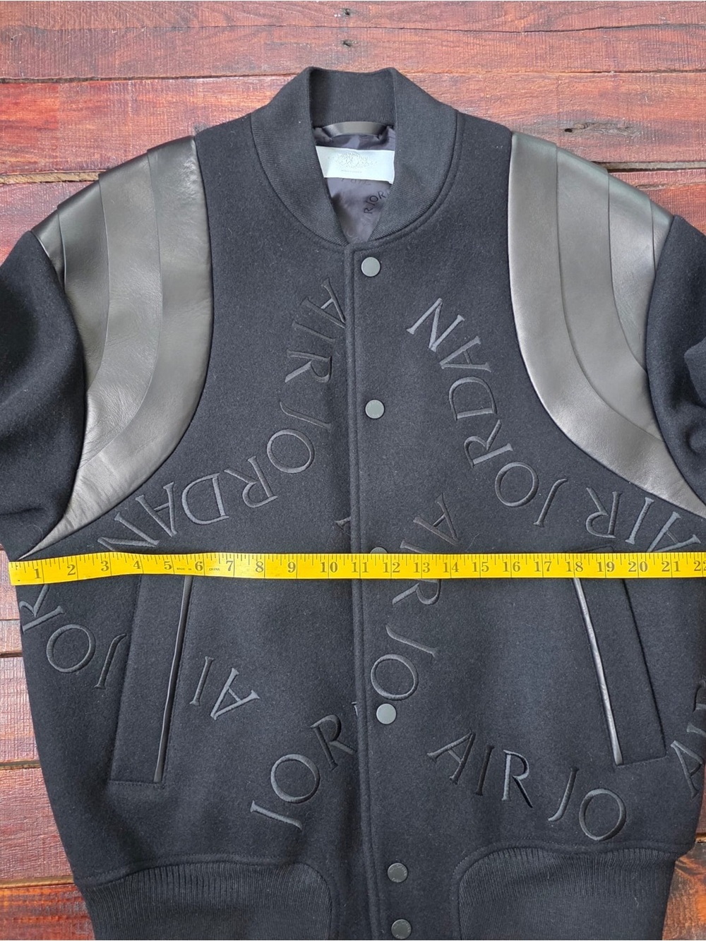 Jordan Wings Collection Varsity Jacket Made in Italy Wool Size Large UNISEX Rare - Picture 6 of 14
